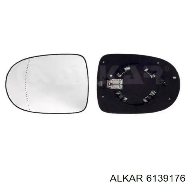 6139176 Alkar espejo retrovisor izquierdo
