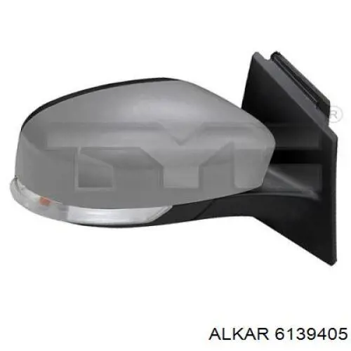 6139405 Alkar espejo retrovisor izquierdo