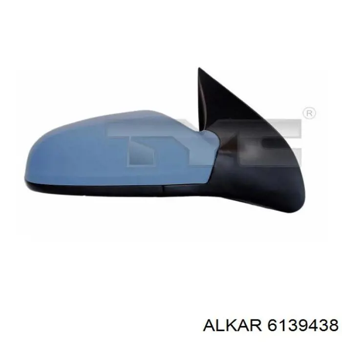 6139438 Alkar espejo retrovisor izquierdo