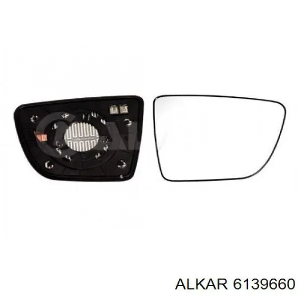 6139660 Alkar espejo retrovisor izquierdo