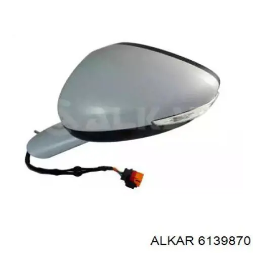 6139870 Alkar espejo retrovisor izquierdo