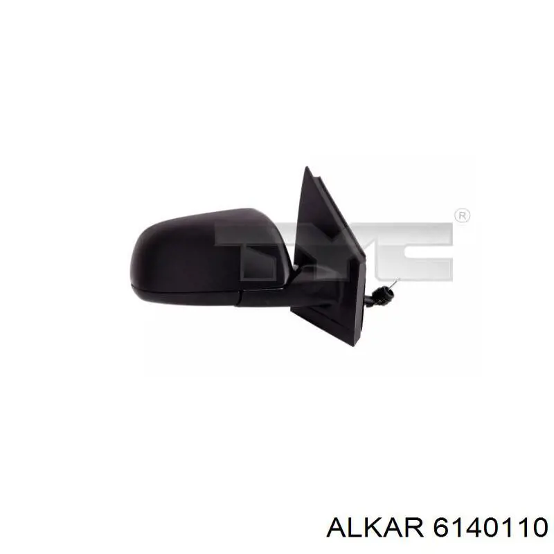 6140110 Alkar espejo retrovisor derecho