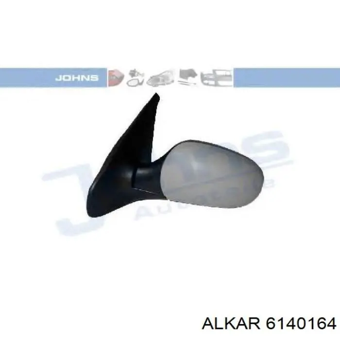 6140164 Alkar espejo retrovisor derecho