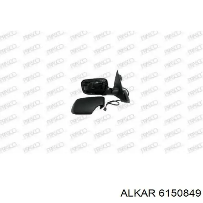 Espejo de retrovisor derecho 51167011938 BMW