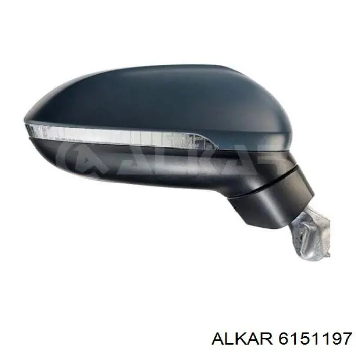  Espejo de retrovisor izquierdo Volkswagen Passat 