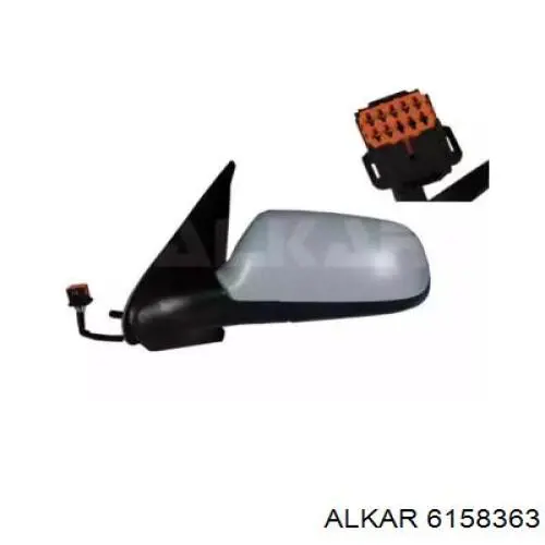 Espejo retrovisor derecho Alkar 6158363 precio, desde 53,80 EUR
