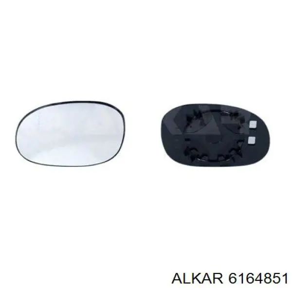 Espejo de retrovisor izquierdo 6164851 Alkar