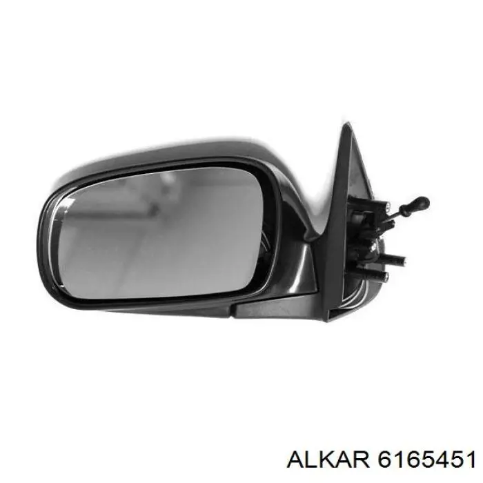 Espejo de retrovisor derecho 6165451 Alkar
