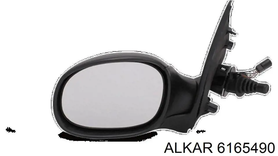 6165490 Alkar espejo retrovisor derecho