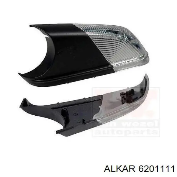 6201111 Alkar luz intermitente de retrovisor exterior izquierdo