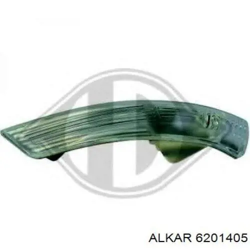 Luz intermitente de espejo retrovisor izquierdo 6201405 Alkar