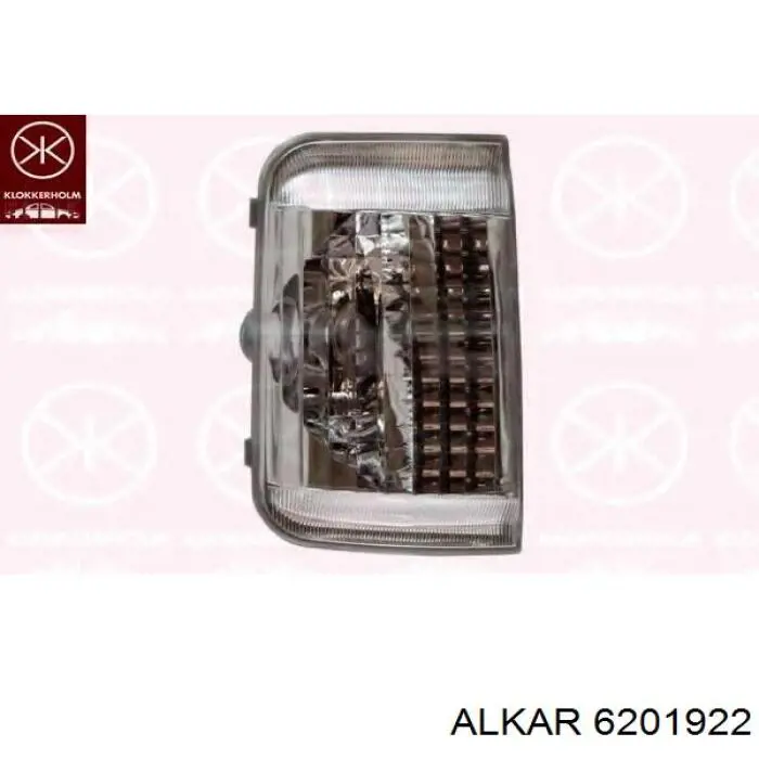 Luz intermitente de espejo retrovisor izquierdo 6201922 Alkar
