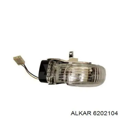 6202104 Alkar luz intermitente de retrovisor exterior derecho