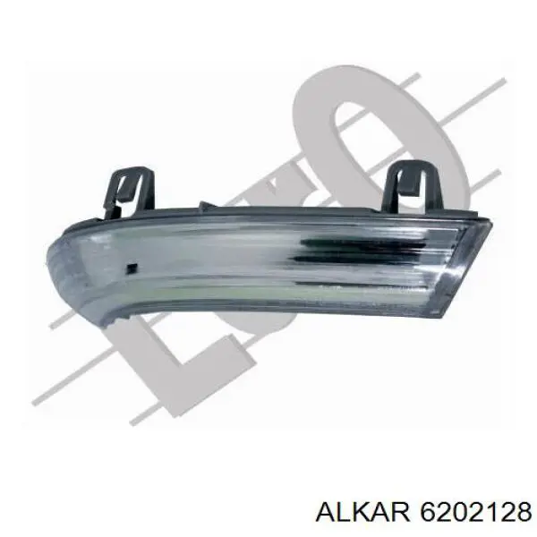 6202128 Alkar luz intermitente de retrovisor exterior izquierdo
