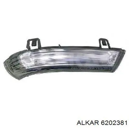 1987916 VAN Wezel luz intermitente de retrovisor exterior derecho