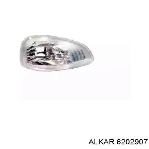6202907 Alkar luz intermitente de retrovisor exterior derecho