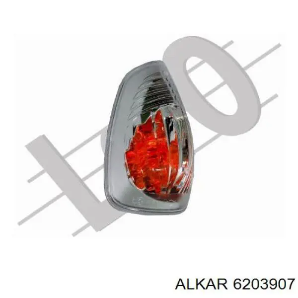 Luz intermitente de espejo retrovisor izquierdo 6203907 Alkar