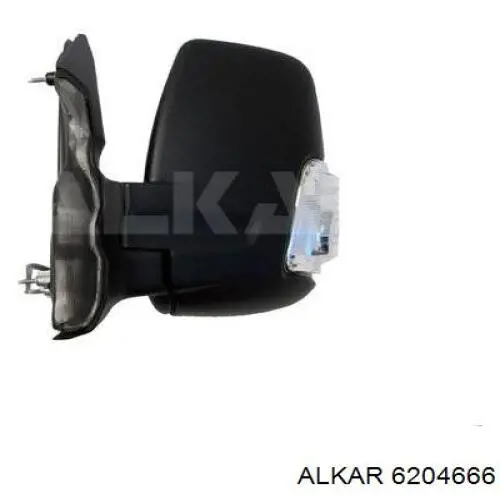 Luz intermitente del espejo retrovisor derecho 6204666 Alkar