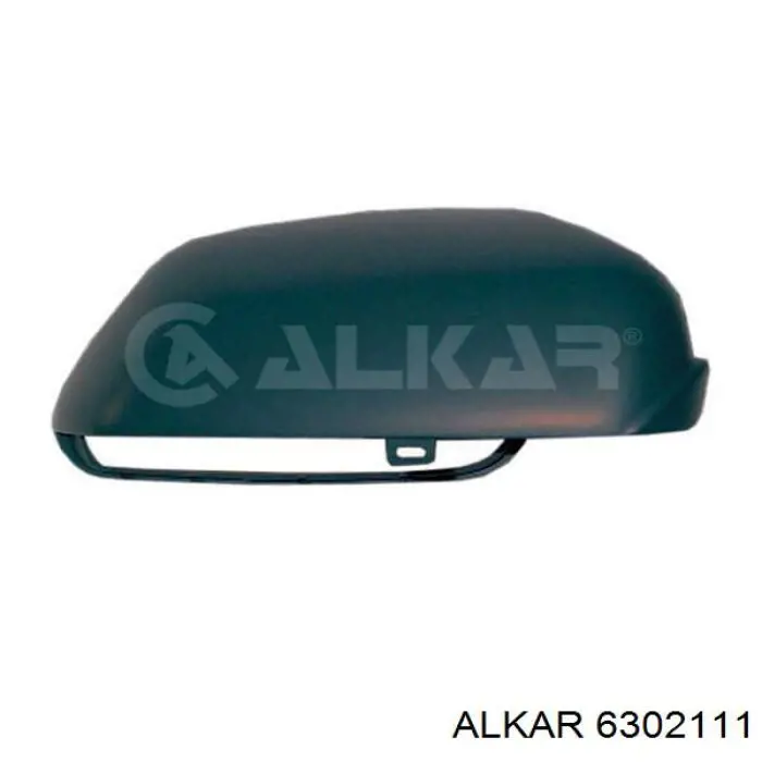 6302111 Alkar cubierta, retrovisor exterior derecho