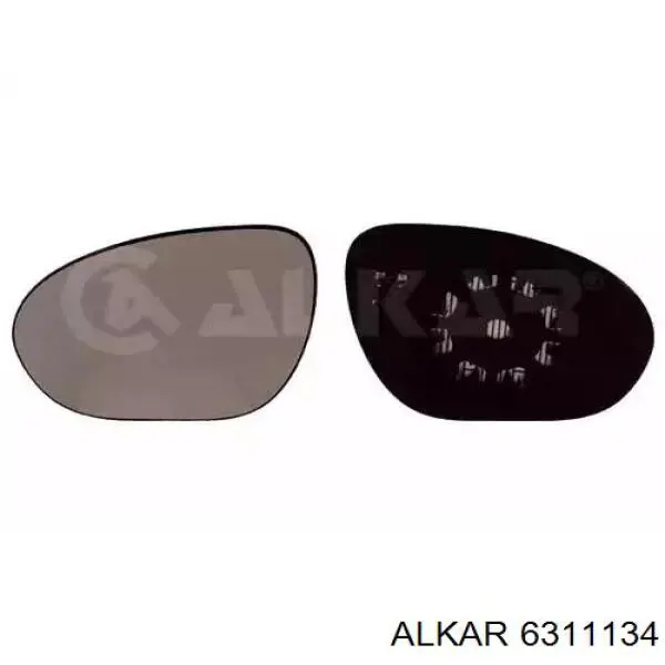 6311134 Alkar Cubierta de espejo retrovisor izquierdo