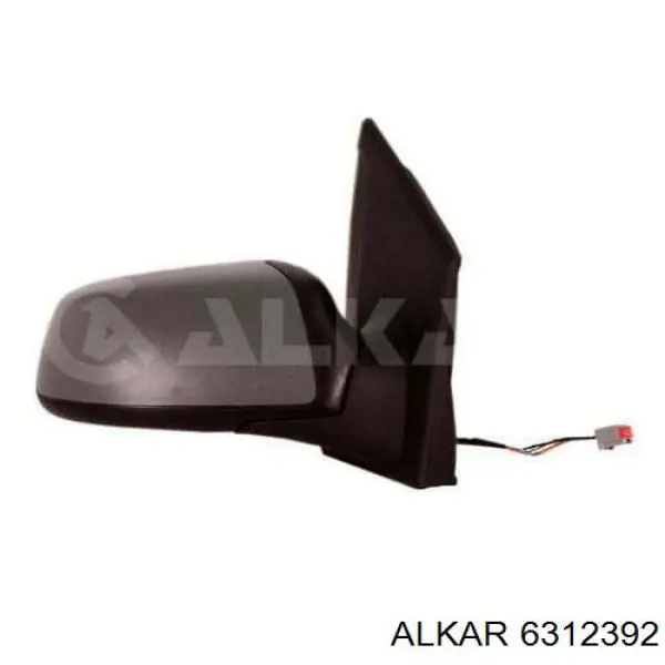 Cubierta De Espejo Retrovisor Derecho 6312392 Alkar