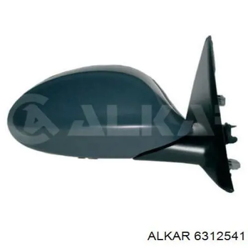 6312541 Alkar cubierta de espejo retrovisor derecho