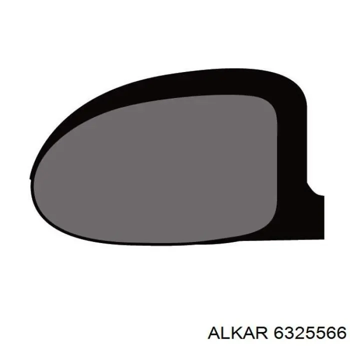 6325566 Alkar espejo retrovisor izquierdo