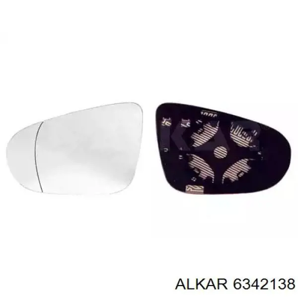 6342138 Alkar cubierta de espejo retrovisor derecho
