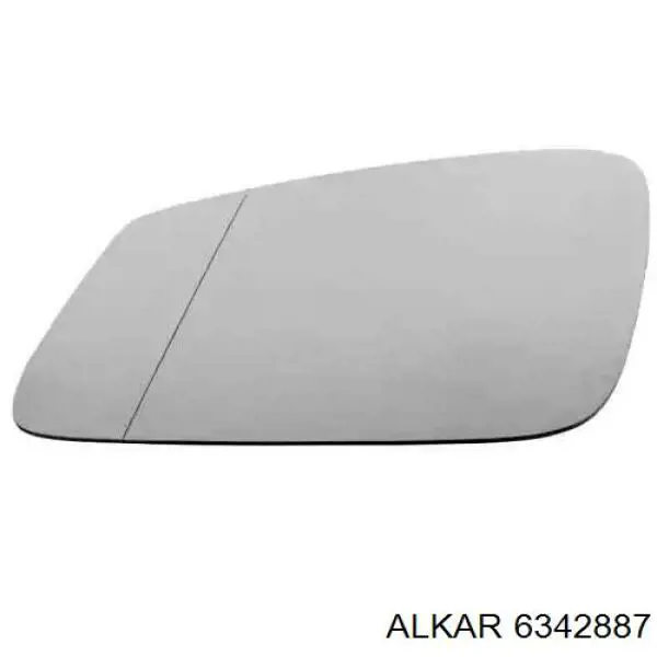6342887 Alkar cubierta de espejo retrovisor derecho