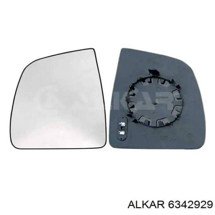 6342929 Alkar cubierta de espejo retrovisor derecho