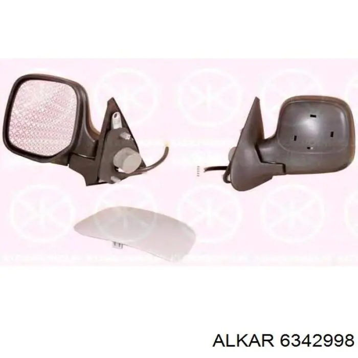 Comprar 8152F5 Peugeot/Citroen Cubierta De Espejo Retrovisor Derecho
