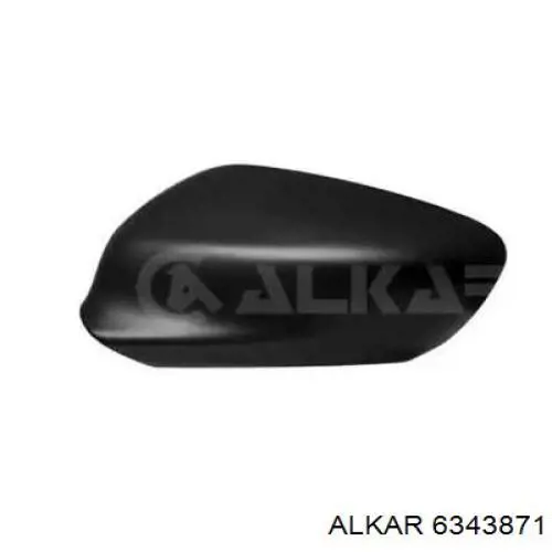 6343871 Alkar cubierta de espejo retrovisor izquierdo