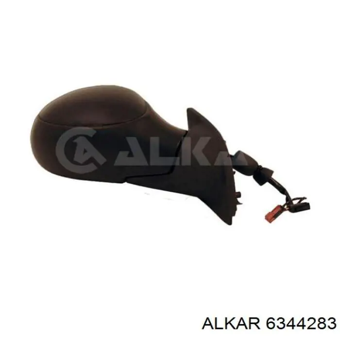 Cubierta de espejo retrovisor derecho Alkar 6344283