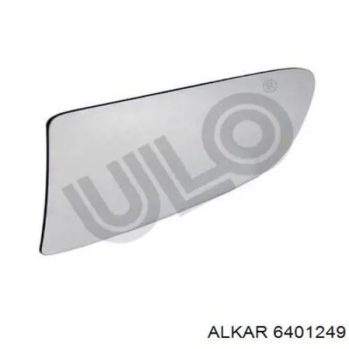 Cristal de espejo retrovisor exterior izquierdo 6401249 Alkar
