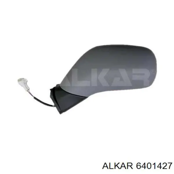 6401427 Alkar cristal de espejo retrovisor exterior izquierdo