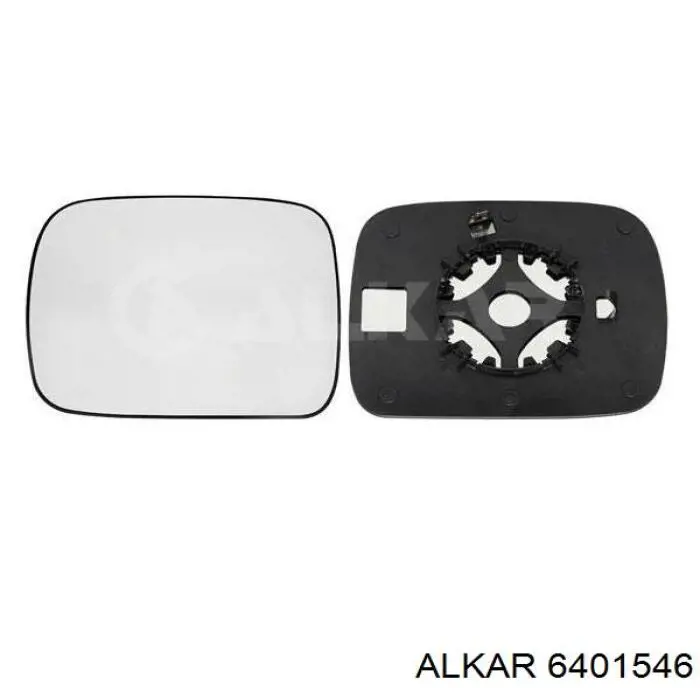 Cristal de espejo retrovisor exterior izquierdo Alkar 6401546 precio, desde 28,56 EUR