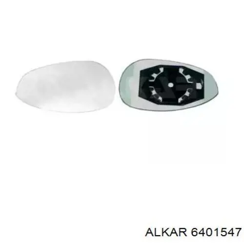 Cristal de espejo retrovisor exterior izquierdo Alkar 6401547 precio, desde 16,21 EUR