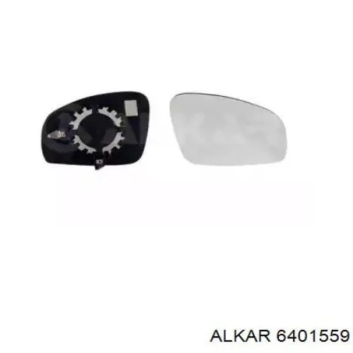 6401559 Alkar cristal de espejo retrovisor exterior izquierdo