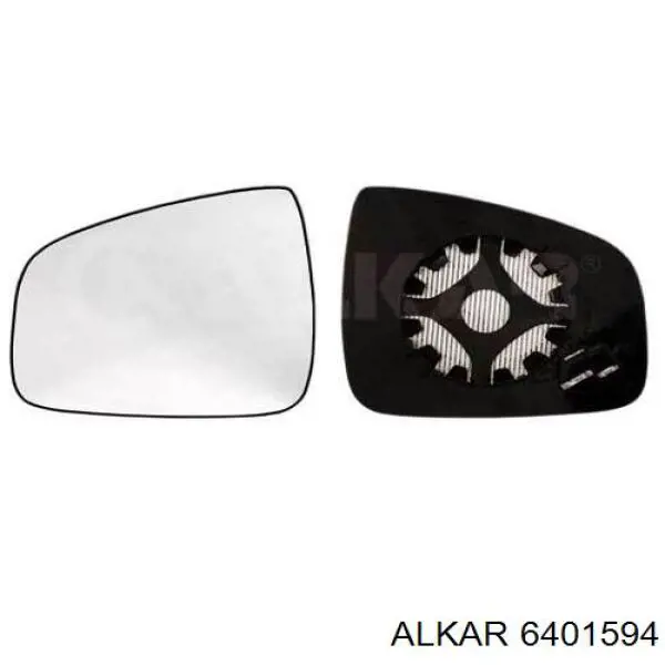 6401594 Alkar cristal de espejo retrovisor exterior izquierdo