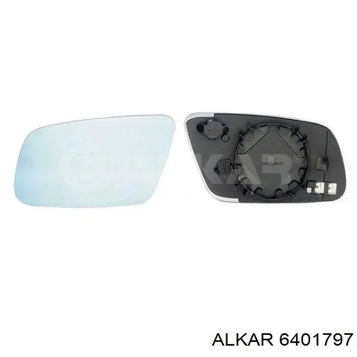 6401797 Alkar cristal de espejo retrovisor exterior izquierdo