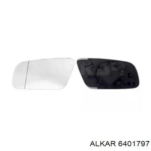 Cristal de Retrovisor Exterior Izquierdo Alkar 6401797