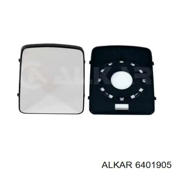 6401905 Alkar cristal de espejo retrovisor exterior izquierdo