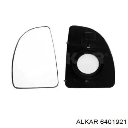 6401921 Alkar cristal de espejo retrovisor exterior izquierdo