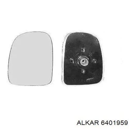 Cristal de Retrovisor Exterior Izquierdo Alkar 6401959