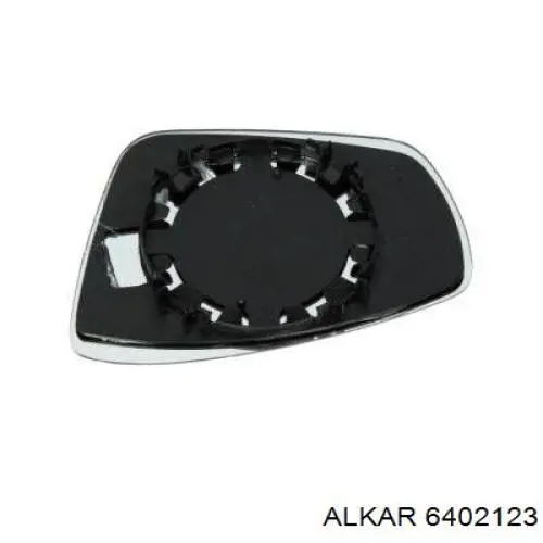6402123 Alkar cristal de espejo retrovisor exterior derecho