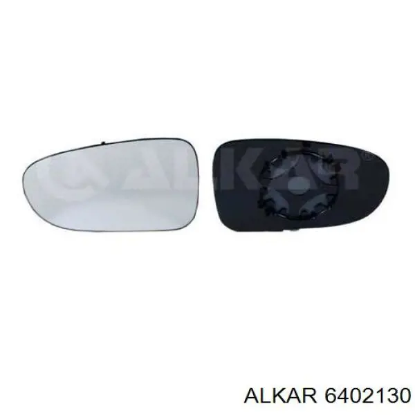 6402130 Alkar cristal de espejo retrovisor exterior derecho