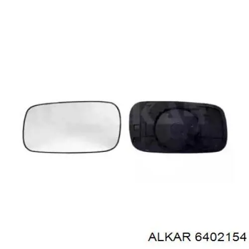 6402154 Alkar cristal de espejo retrovisor exterior derecho