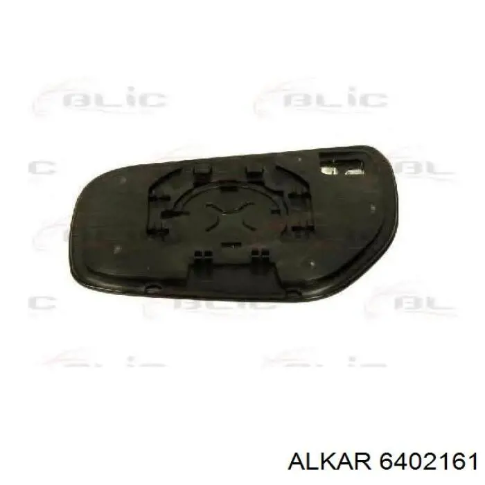 6402161 Alkar cristal de espejo retrovisor exterior derecho