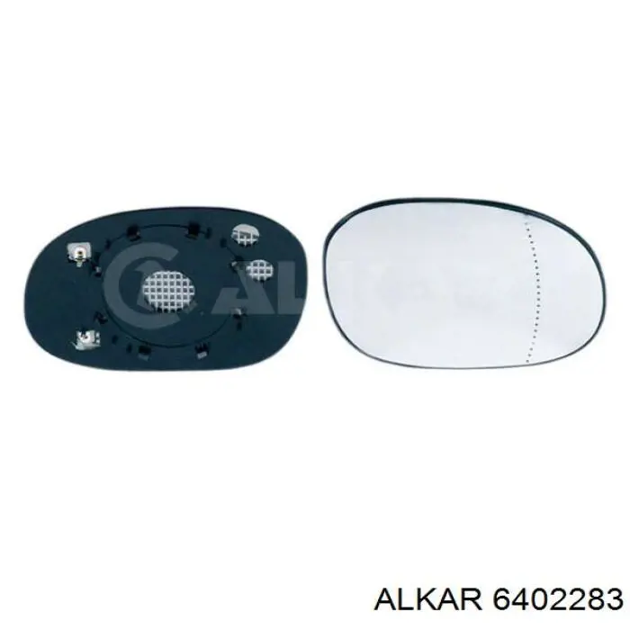 Cristal de espejo retrovisor derecho Alkar 6402283 precio, desde 9,78 EUR