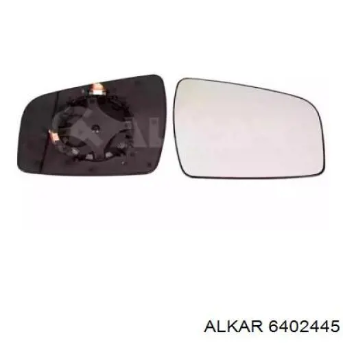 6402445 Alkar cristal de espejo retrovisor exterior derecho